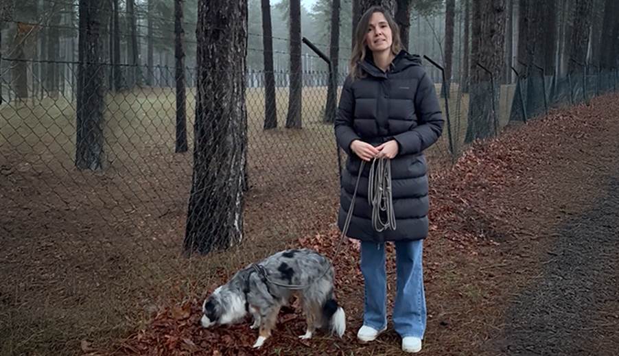 Nele houbrechts - wandelen in de winter